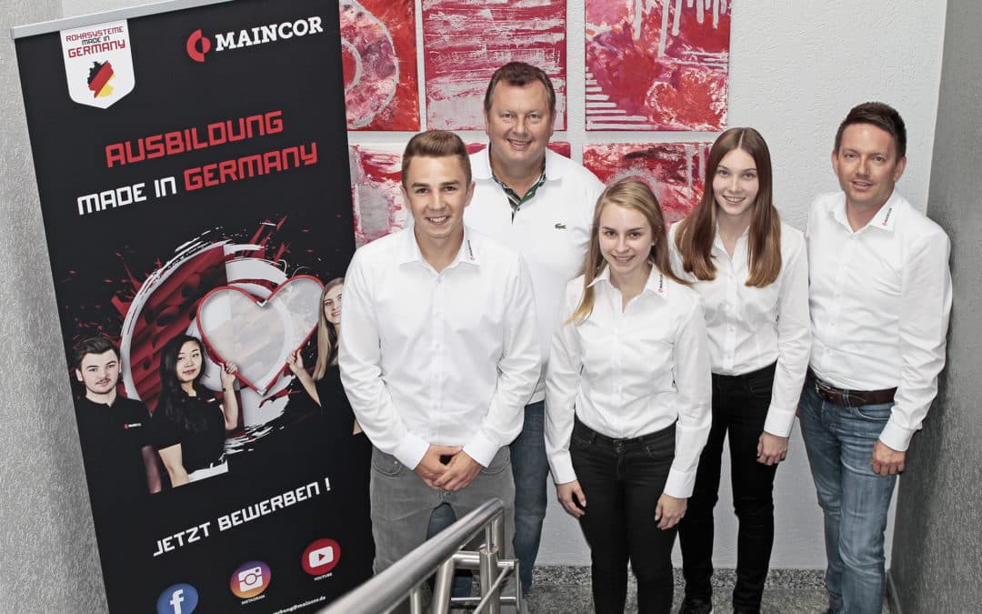 Erfolgreicher Abschluss für die MAINCOR-Azubis