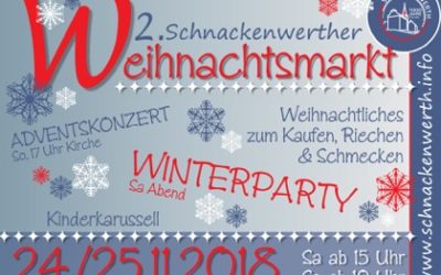 Zweiter Weihnachtsmarkt in Schnackenwerth