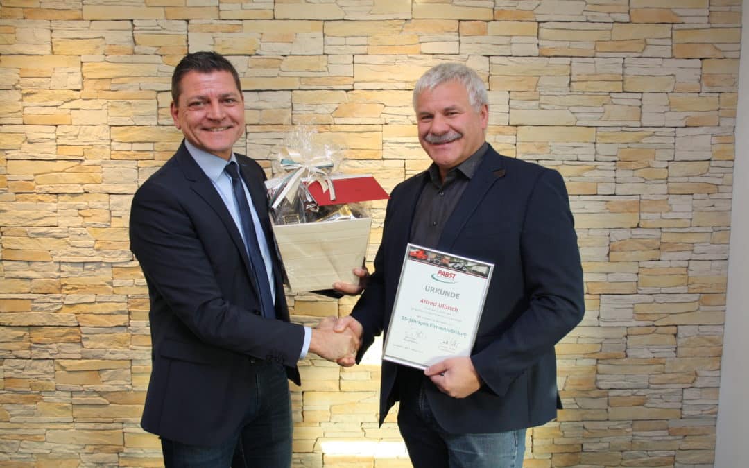 35 Jahre bei Pabst Transport