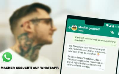 Digitaler Azubi unterstützt WhatsApp-Sprechstunde