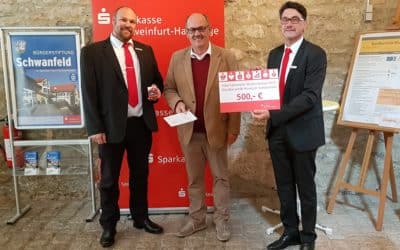 Sparkasse Schweinfurt-Haßberge unterstützt Bandkeramik-Museum Schwanfeld