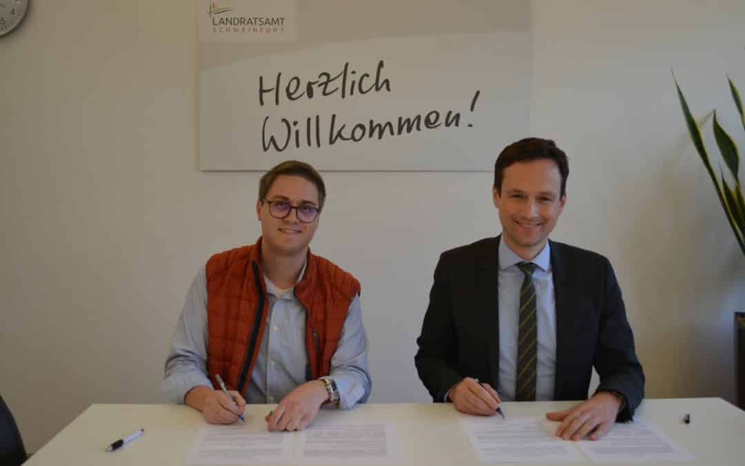 Landkreis unterzeichnet Grundlagenvertrag mit Kreisjugendring