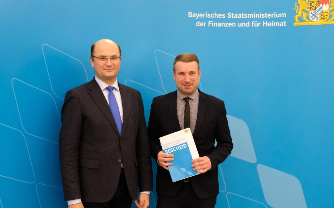 1 Million Euro Förderbescheid für Schonungen