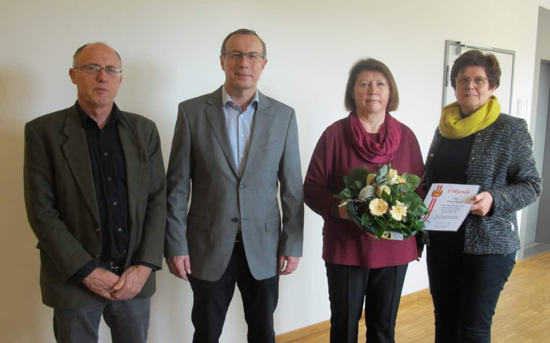 Langjährige Mitarbeiterin verabschiedet