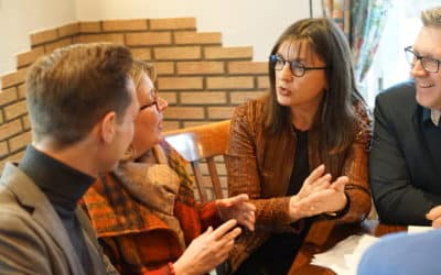 CSU Gerolzhofen: Staatsministerin Dorothee Bär, Staatssekretär Gerhard Eck und Besichtigung der Firma Geiling
