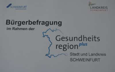 Gelungener Start der Gesundheitsregionplus Stadt und Landkreis Schweinfurt