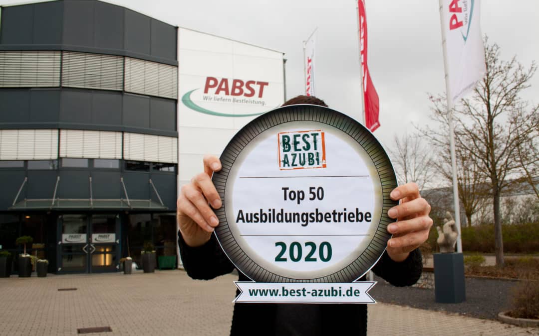 Pabst gehört zu den TOP 50 Ausbildungsbetrieben