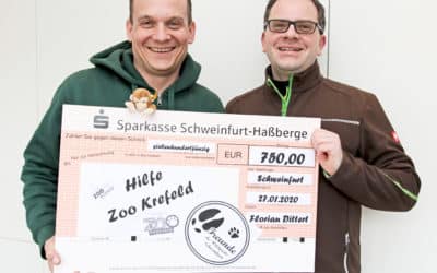 Wildparkfreunde Schweinfurt zeigen sich solidarisch mit dem Zoo Krefeld