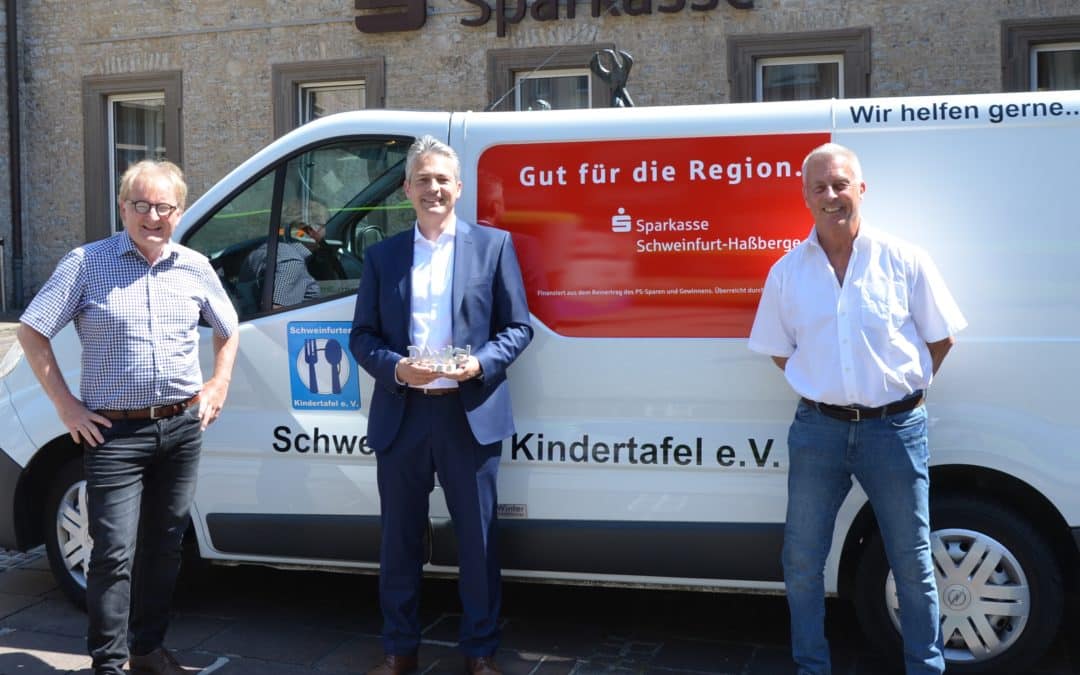 Sparkasse Schweinfurt-Haßberge unterstützt die Schweinfurter Kindertafel