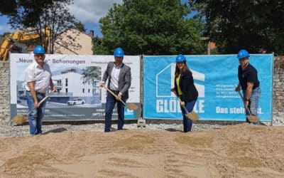 Spatenstich für weiteres Wohnprojekt im Herzen von Schonungen