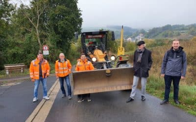 Startschuss für Tiefbaumaßnahmen in Hausen
