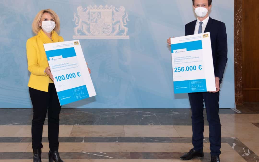 Mehr als 250.000 Euro Landesmittel für das Konversionsmanagement des Landkreises Schweinfurt