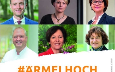 #Ärmelhoch…für die Corona-Schutzimpfung: Start der Kampagne des Landkreises Schweinfurt
