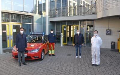 Erfolgreicher Start der fünf Schnelltestzentren im Landkreis Schweinfurt