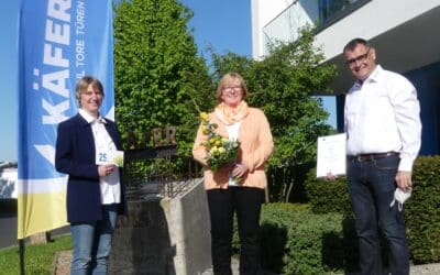 KÄFER sagt Danke für 25 Jahre Treue