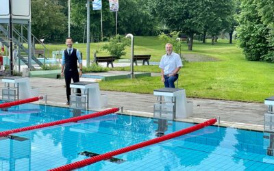 Geomaris: Freibad öffnet am Donnerstag
