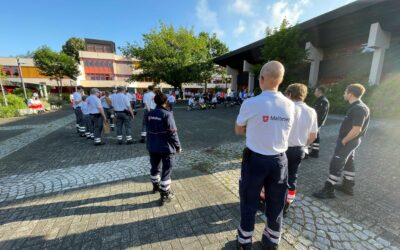 Hochwasserkatastrophe Rheinland-Pfalz: Malteser Ehrenamtliche Teil der Hilfe aus Unterfranken