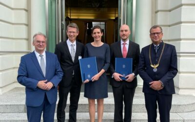 Leopoldina verleiht Carus-Medaillen – Oberbürgermeister Remelé trifft in Halle künftige Carus-Preisträger