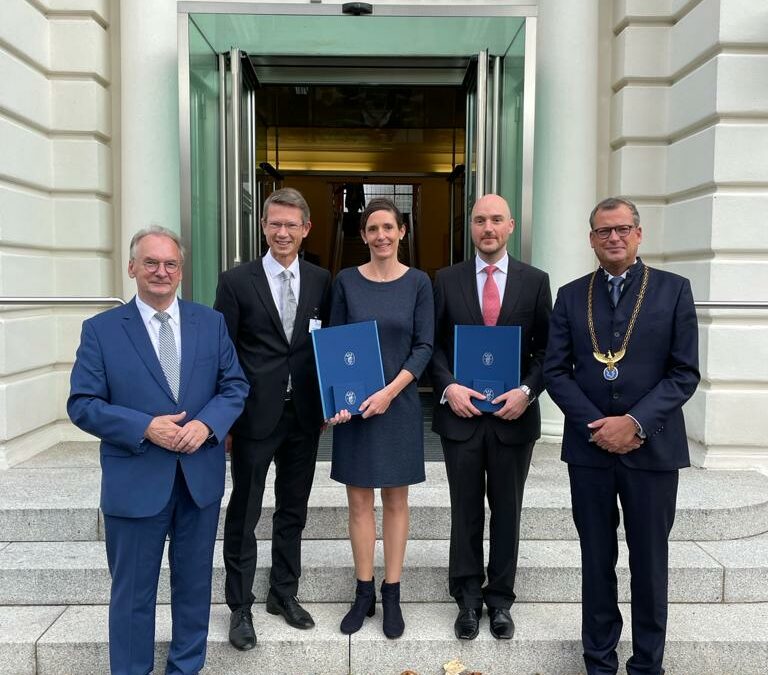 Leopoldina verleiht Carus-Medaillen – Oberbürgermeister Remelé trifft in Halle künftige Carus-Preisträger