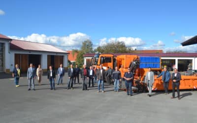 Neuer Lkw mit besonderen Eigenschaften steht dem Landkreis Schweinfurt zur Verfügung