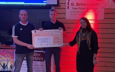 Sparkasse Schweinfurt-Haßberge unterstützt die Jugendarbeit des RSV Schonungen 07 e.V.