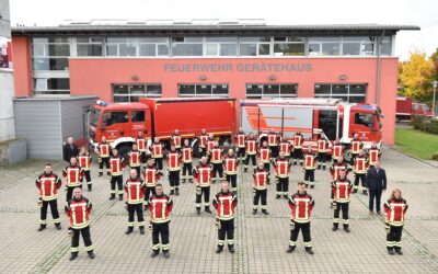 Neue Schutzbekleidung für die Grafenrheinfelder Feuerwehr
