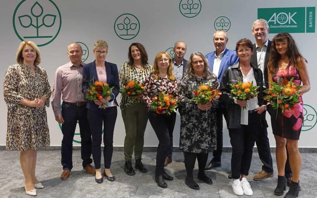 25 & 40 Jahre bei der AOK