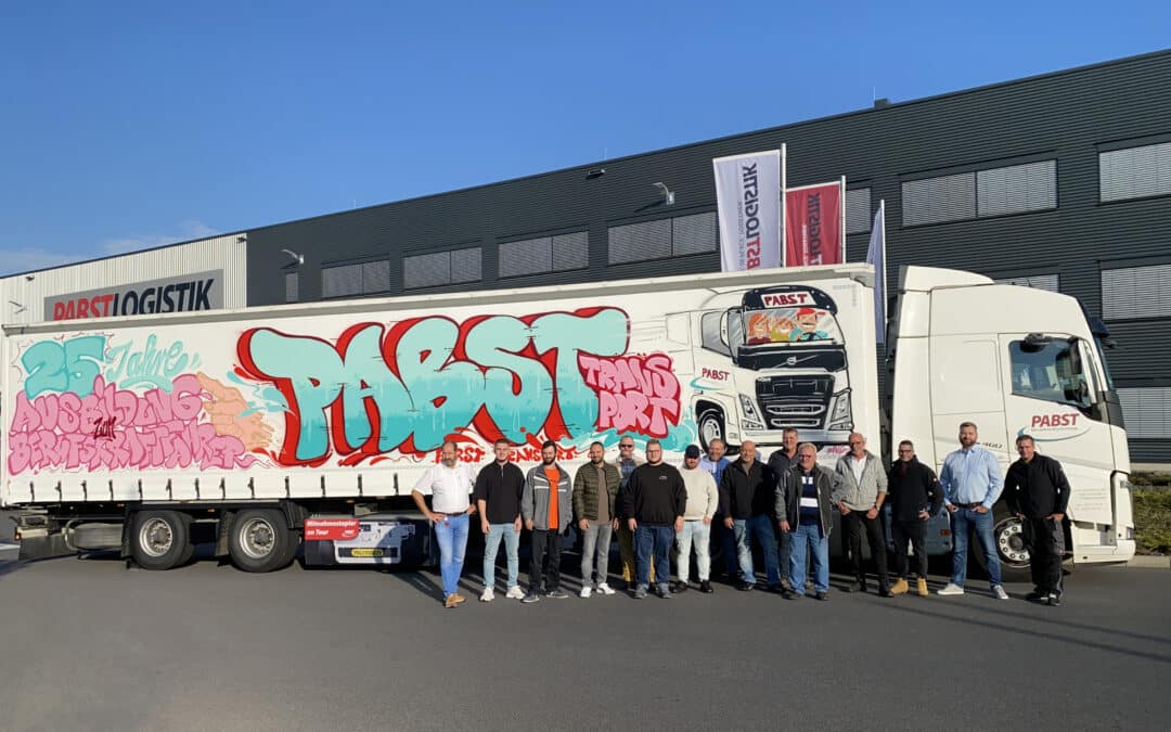 25 Jahre Ausbildung zum Berufskraftfahrer bei Pabst Transport