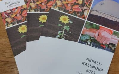 Der Abfallkalender für 2023 ist unterwegs