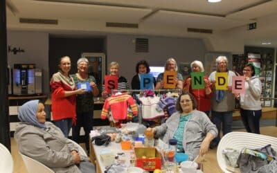 „Stricken für den guten Zweck und den sozialen Zusammenhalt“