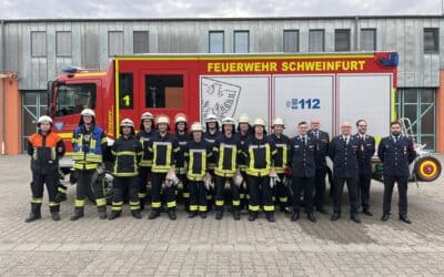 Freiwillige Feuerwehren Oberwerrn und Schweinfurt haben Leistungsprüfung Technische Hilfeleistung abgelegt