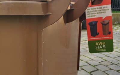 Plastiktüten, Holzasche und mehr: Biotonnen mit Fremdstoffen werden nicht geleert