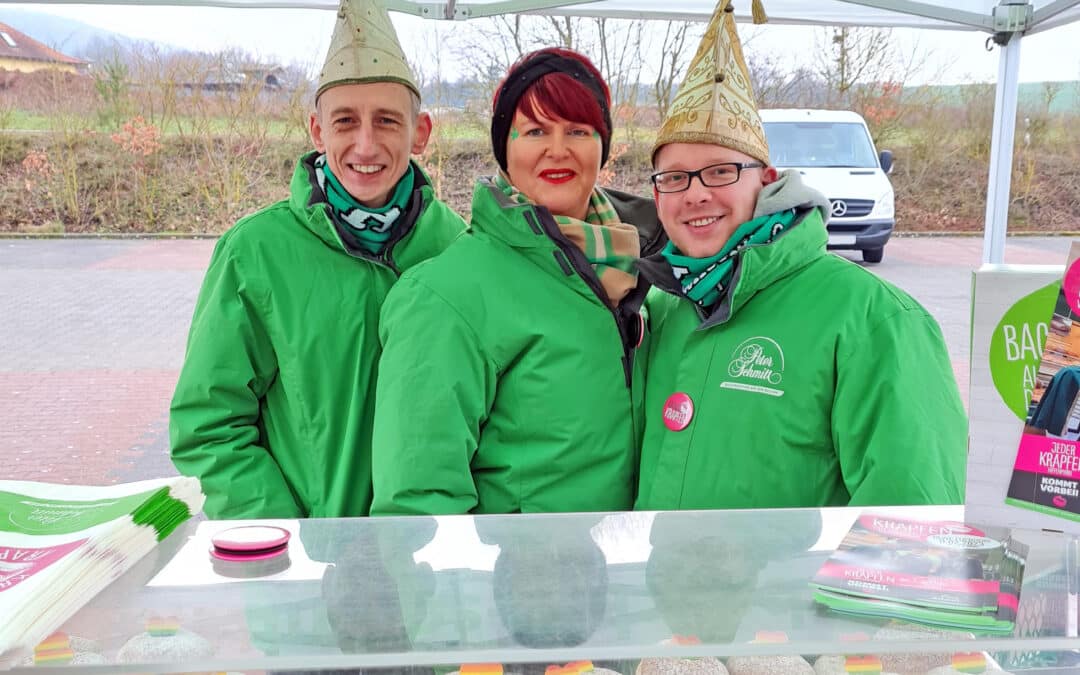 Hoheitlicher Krapfenverkauf