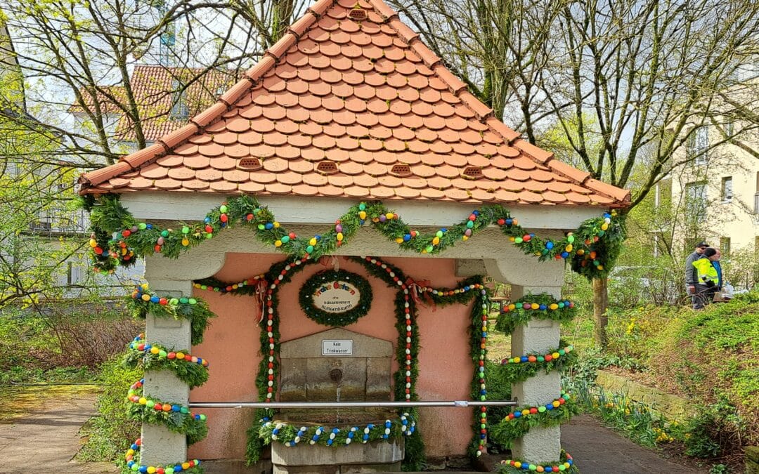 Osterbrunnen Klingenbrunn wird eingeweiht