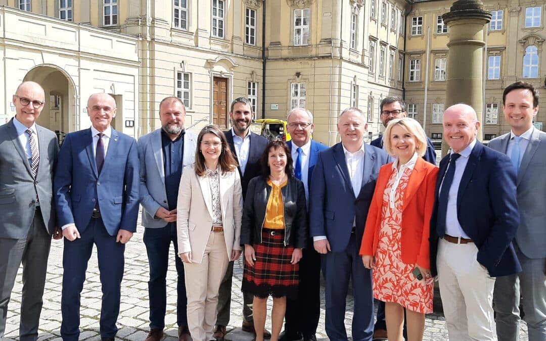 Unterfränkische Landrätinnen und Landräte sorgen sich um die Wasserknappheit
