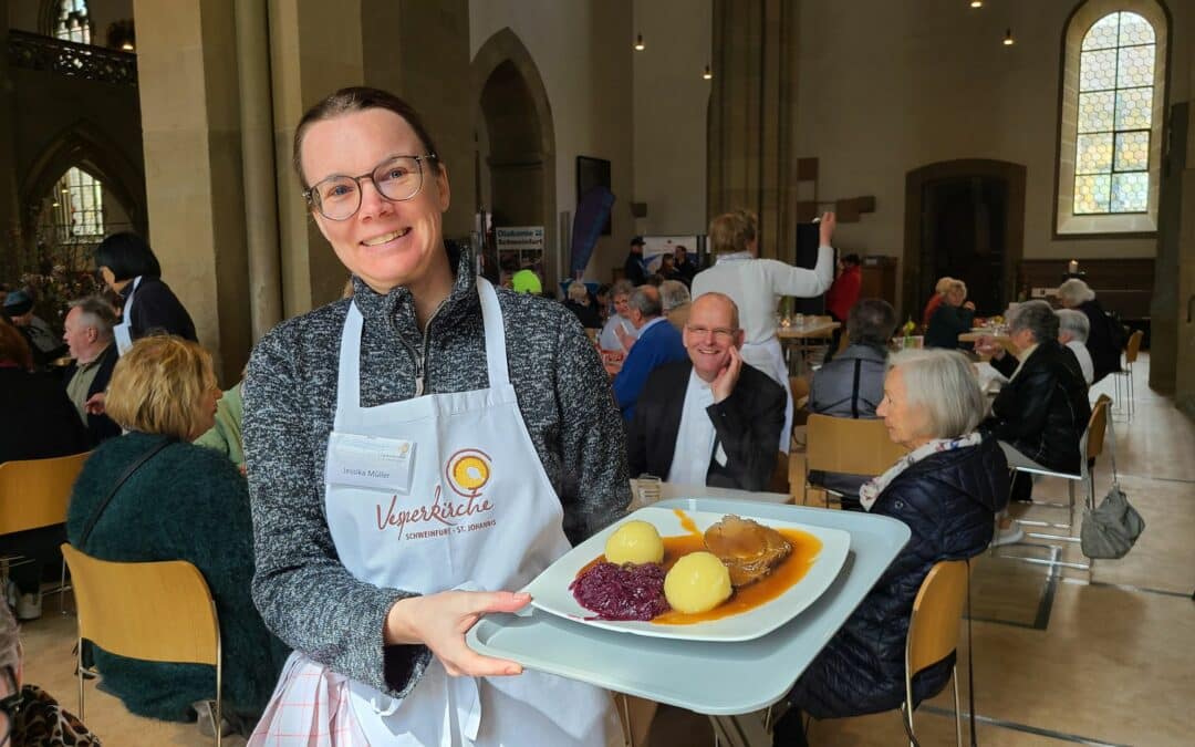 Die Vesperkirche Schweinfurt läuft wieder