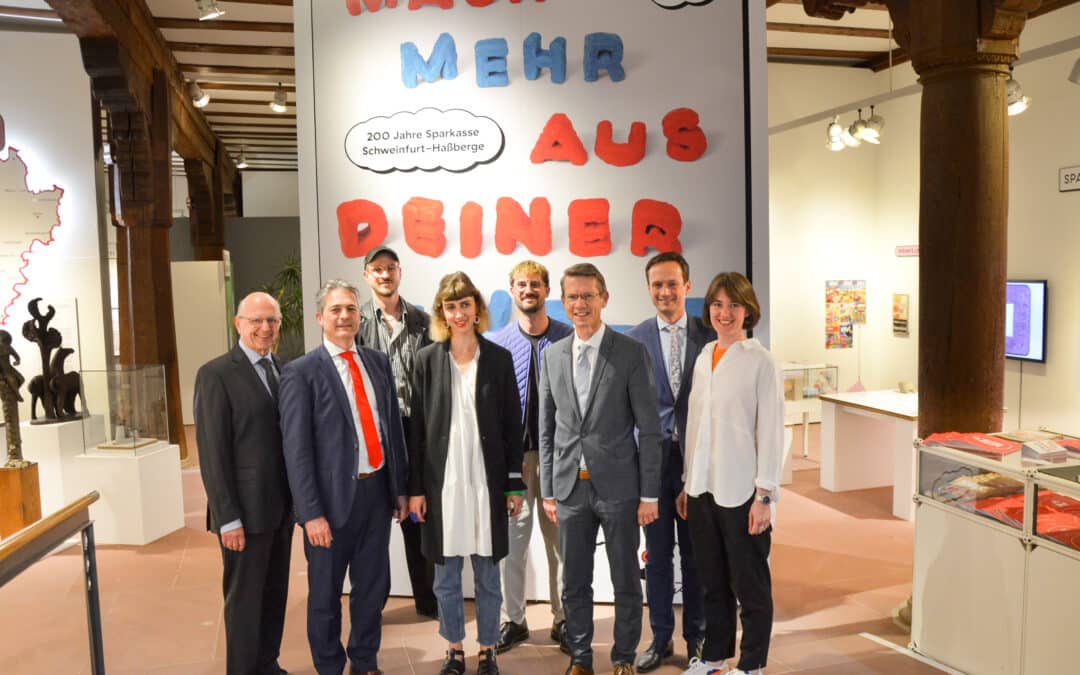 „Mach mehr aus deiner Knete“- Ausstellung zu 200 Jahre Sparkasse