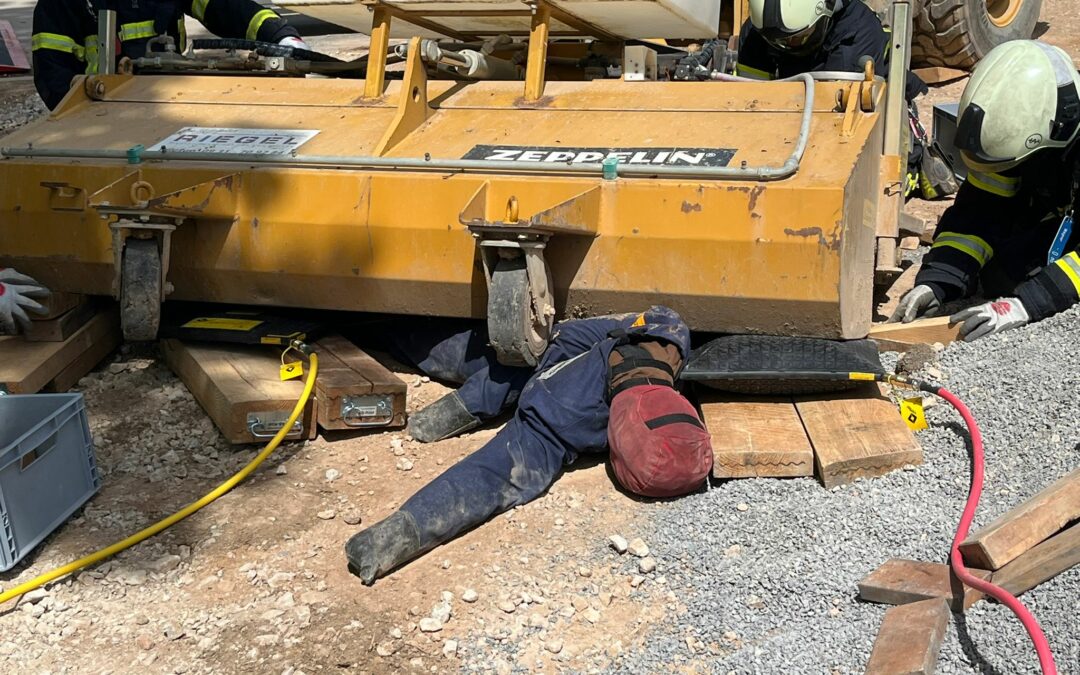 Einsatzübung der Feuerwehr Schweinfurt