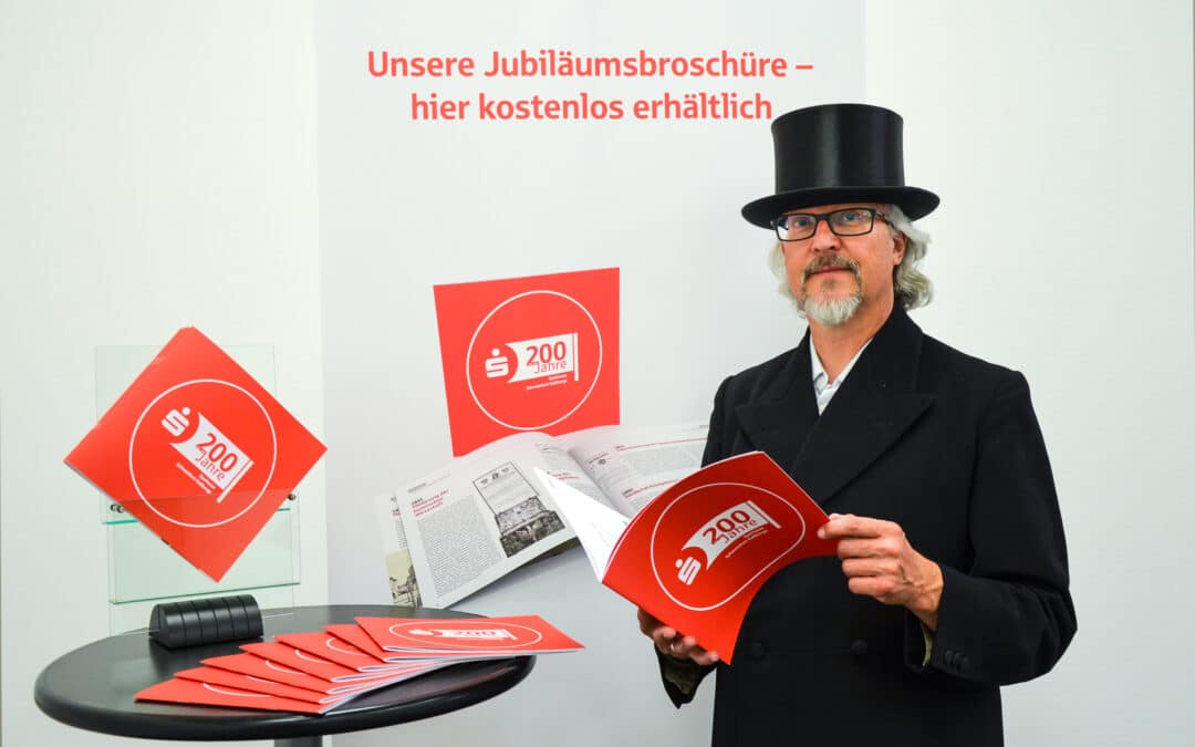 200 Jahre Sparkasse: Kostenlose Jubiläumsbroschüre