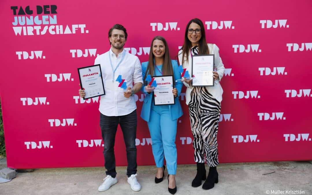 Drei Gewinner aus der Region Schweinfurt erhalten den 4×4 Preis beim Tag der jungen Wirtschaft