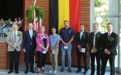 Fünf neue Feldgeschworene im Süden des Landkreises