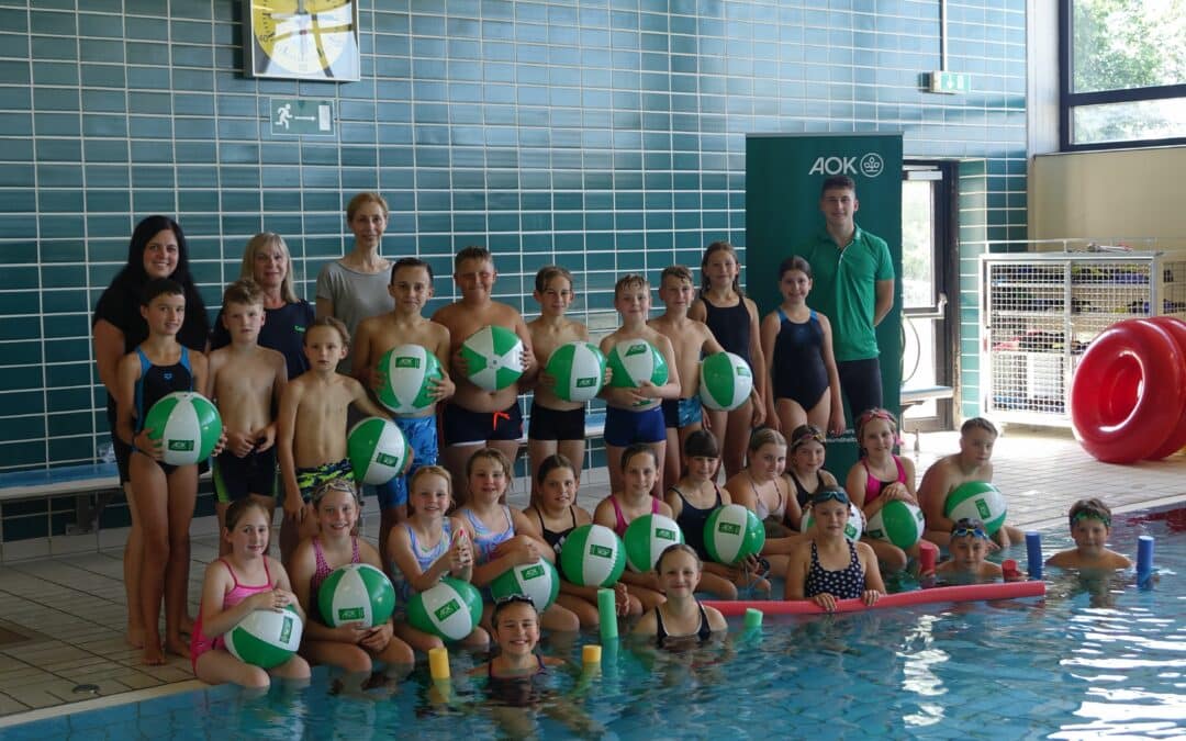 „Sichere Schwimmer“ in der Grundschule Schonungen