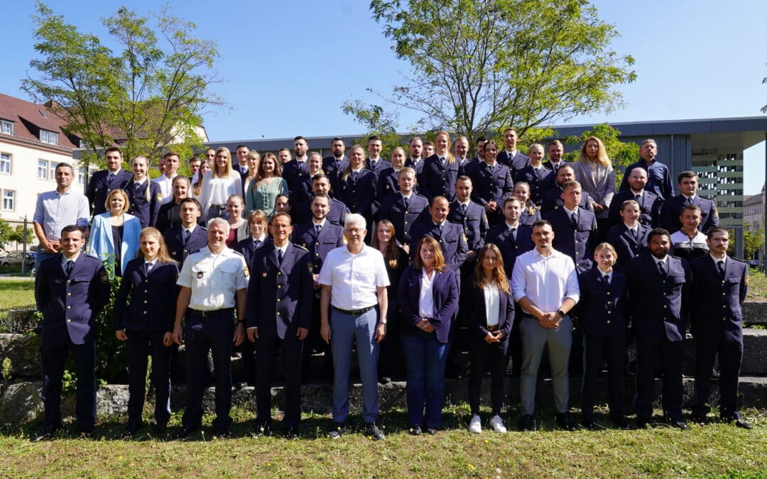 Verstärkung für die unterfränkische Polizei