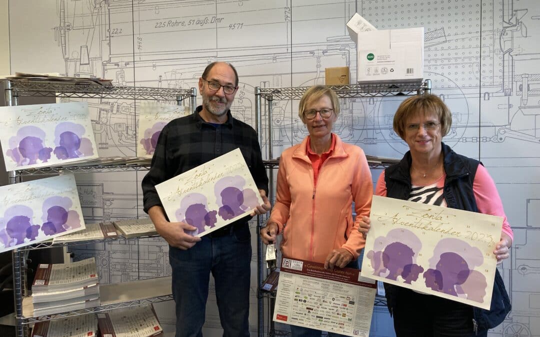 Benefiz-Aktion ZONTA Adventskalender: ab sofort erhältlich