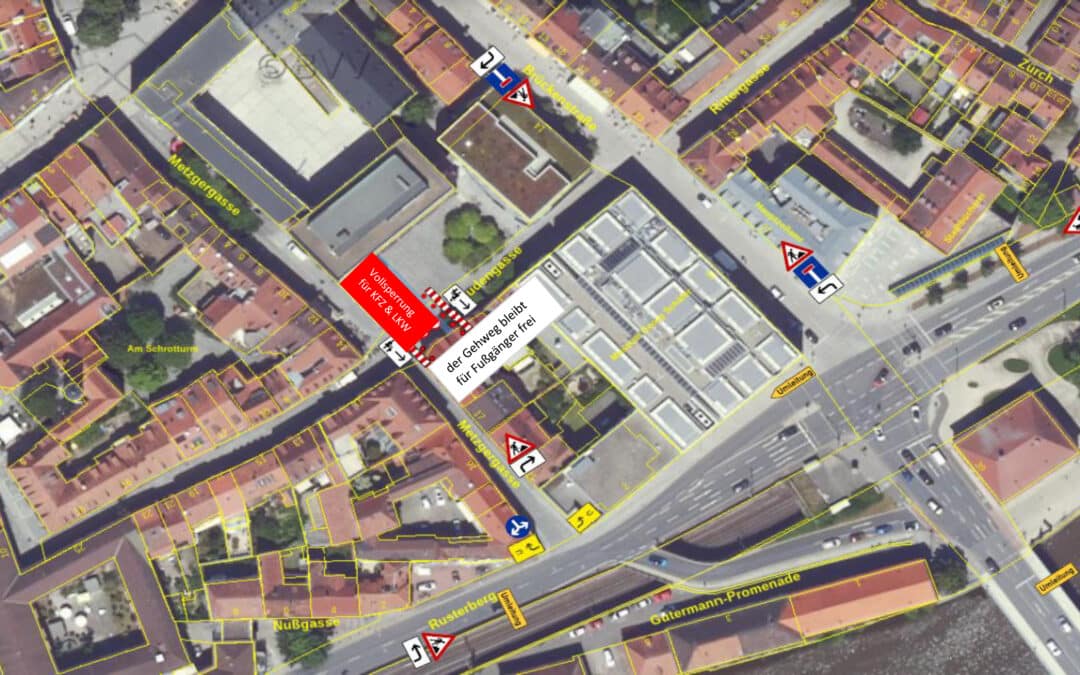 Judengasse ab 02. November gesperrt