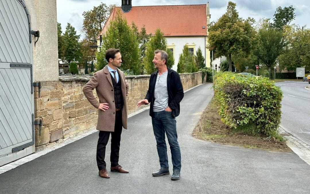 Verlegung der neuen Trinkwasserleitung abgeschlossen