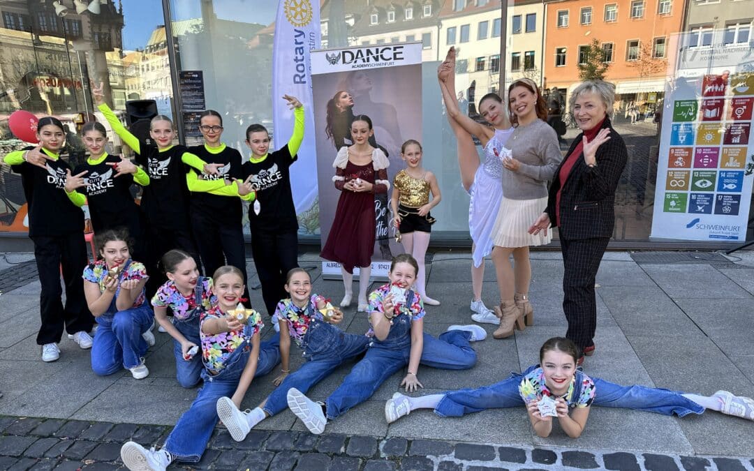 Pflanzen und Tanzen gegen Kinderlähmung