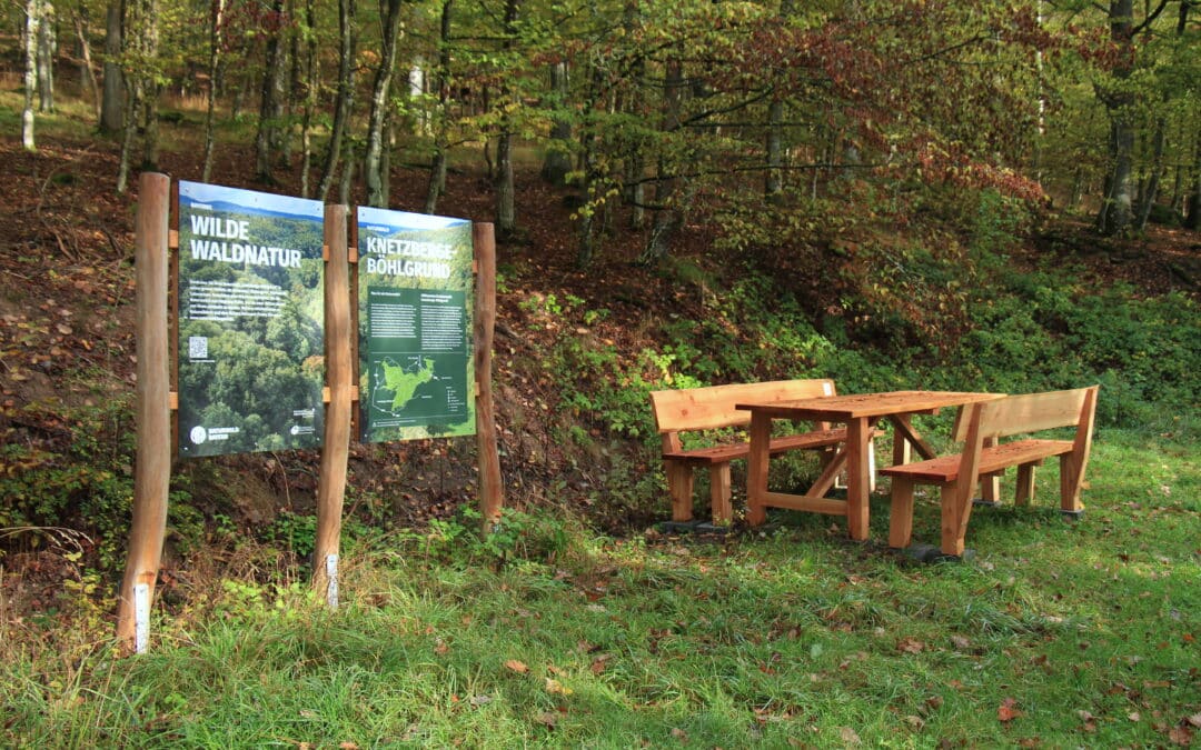 Neue Sitzbänke laden zur Erholung ein
