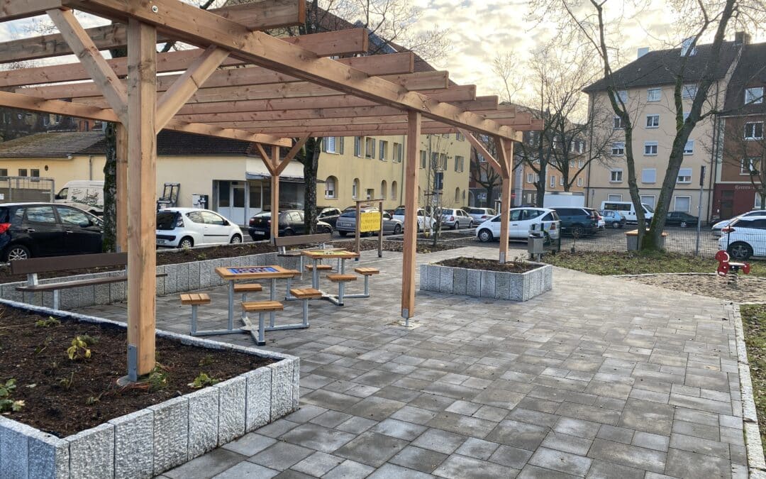 Sanierung Grün- und Spielanlage Grüner Markt