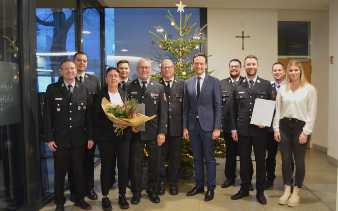 Kreisbrandmeister Horst Klopf offiziell verabschiedet